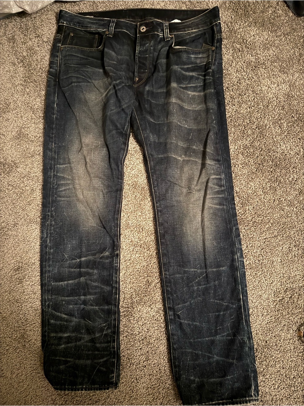 G-Star Raw Men's Dark Blue Jeans